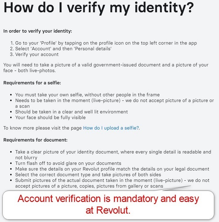 Revolut Account Verification Revolut Account Verification